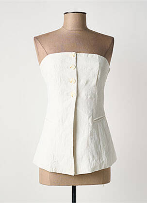 Top blanc STRADIVARIUS femme