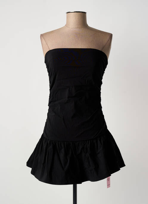 Robe courte sans manche sans manche noir PRETTY LITTLE THING femme