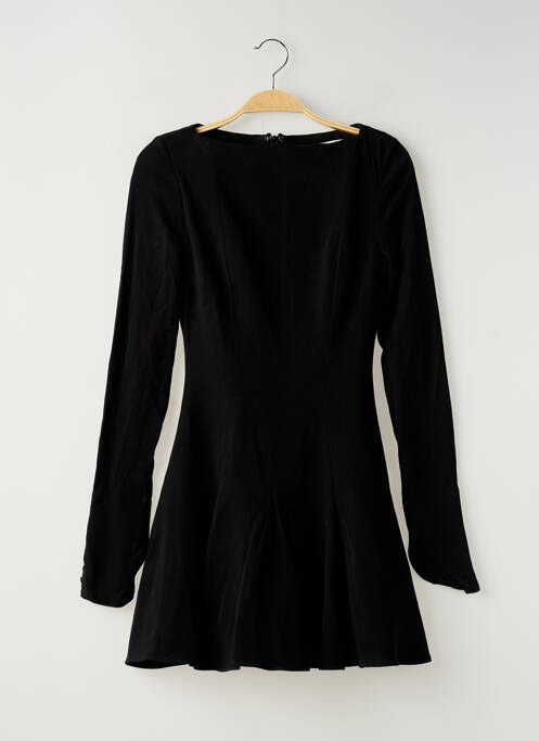 Robe courte fermeture zippée au dos manches longues noir HOUSE OF CB LONDON femme