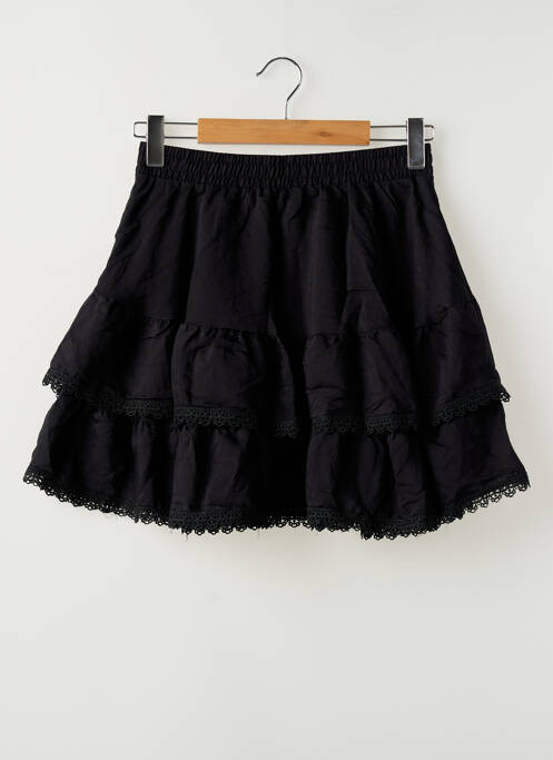 Jupe courte coupe droite noir GINA TRICOT femme