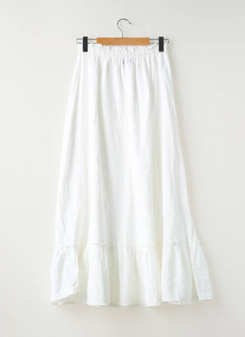 Jupe longue coupe droite blanc PRETTY LITTLE THING femme