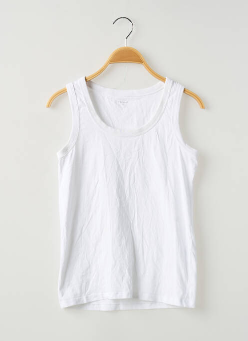 Débardeur blanc CAMAIEU femme