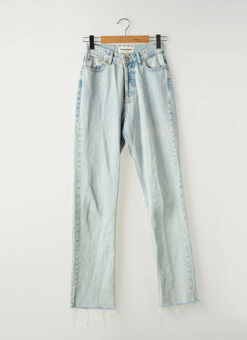 Jeans coupe droite bleu VATKALI femme