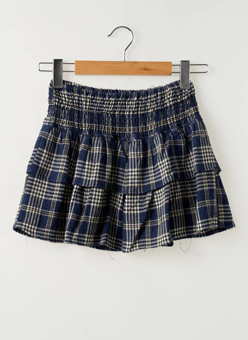 Jupe courte bleu BROWNIE femme