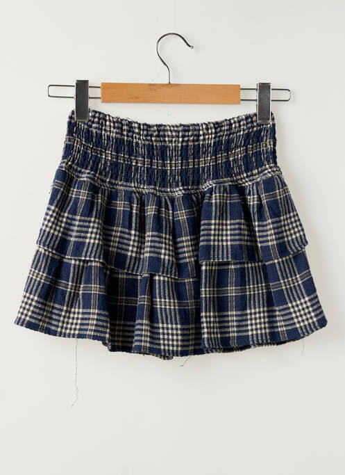 Jupe courte bleu BROWNIE femme