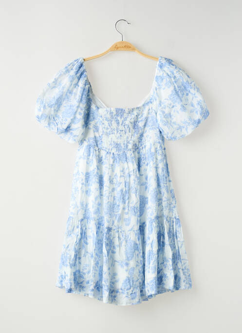 Robe courte bleu GINA TRICOT femme