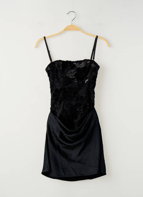 Robe courte noir OH POLLY femme