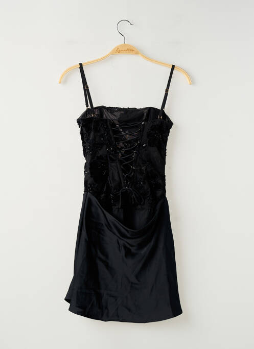 Robe courte noir OH POLLY femme