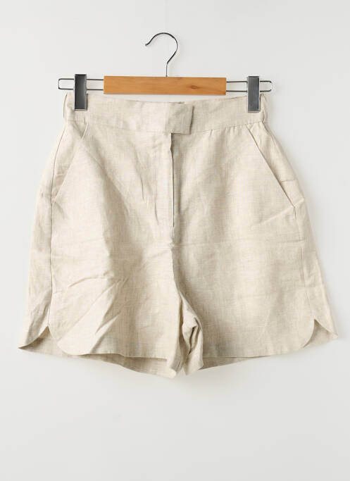 Short beige ALMANDE femme