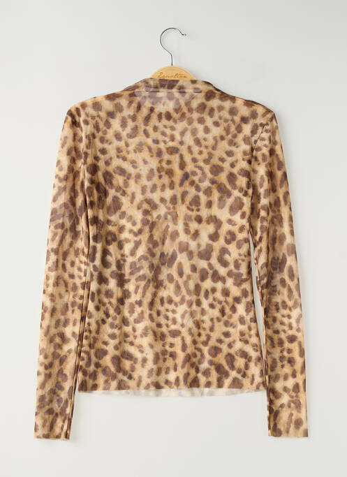 T-shirt beige ZARA femme