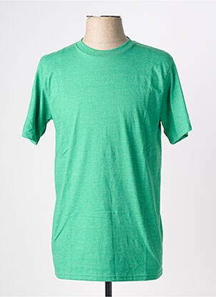 T-shirt stretch manches courtes vert ANVIL homme