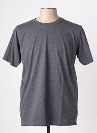 T-shirt stretch manches courtes gris FRUIT OF THE LOOM homme