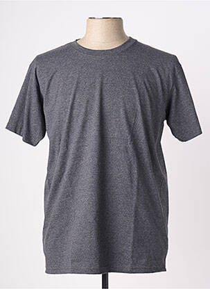 T-shirt stretch manches courtes gris FRUIT OF THE LOOM homme