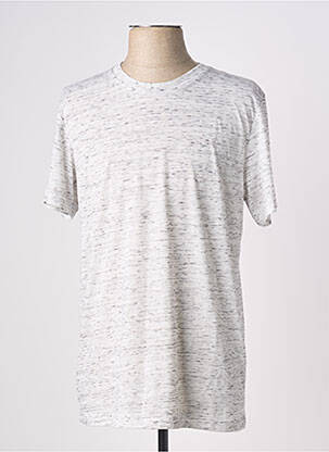 T-shirt stretch manches courtes gris CANVAS homme