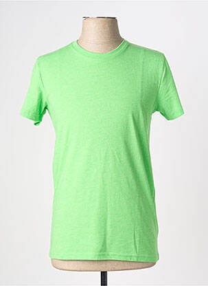 T-shirt stretch manches courtes vert RUSSELL COLLECTION homme