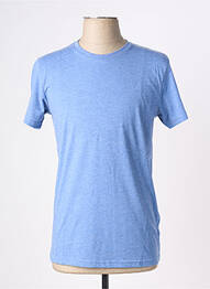 T-shirt stretch manches courtes bleu RUSSELL COLLECTION homme