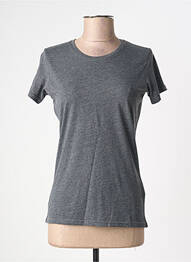 T-shirt stretch manches courtes gris RUSSELL COLLECTION femme