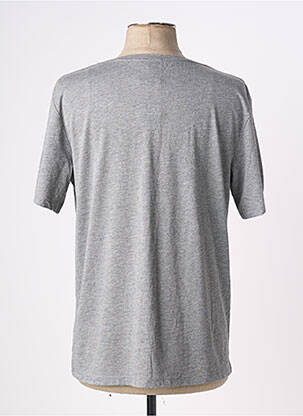 T-shirt stretch manches courtes gris CANVAS homme