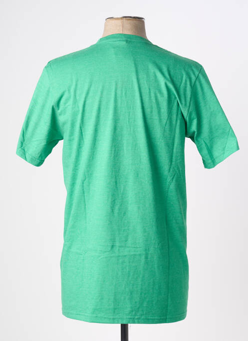 T-shirt stretch manches courtes vert ANVIL homme