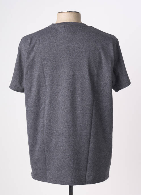 T-shirt stretch manches courtes gris FRUIT OF THE LOOM homme