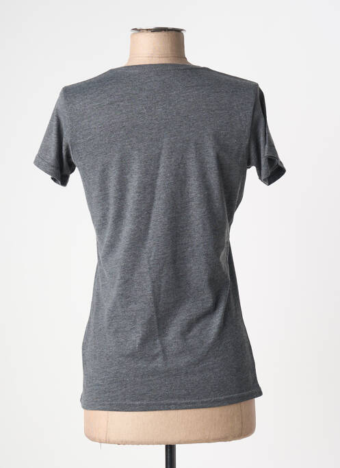 T-shirt stretch manches courtes gris RUSSELL COLLECTION femme