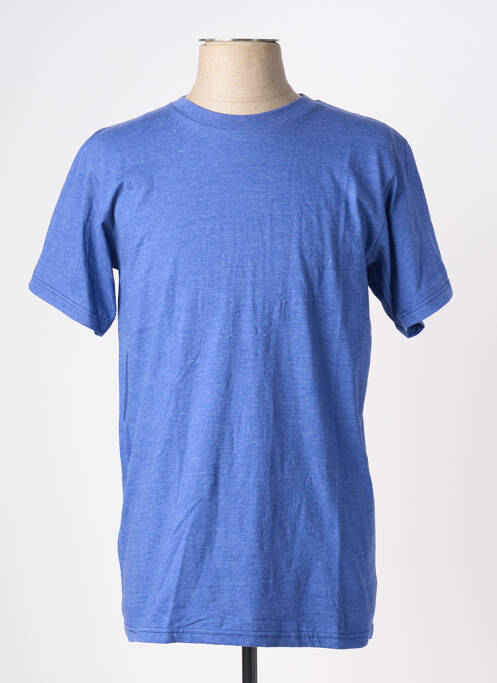 T-shirt bleu ANVIL homme