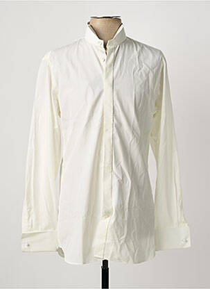 Chemise manches longues coupe cintrée beige VAN LAACK homme