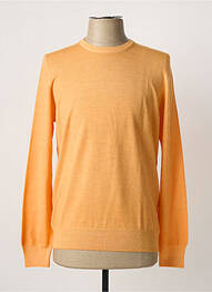 Pull stretch manches longues orange GRAN SASSO homme