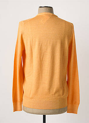 Pull stretch manches longues orange GRAN SASSO homme