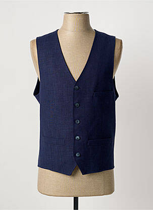 Gilet sans manche poches bleu ROY ROBSON homme