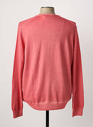 Pull stretch manches longues rose GRAN SASSO homme