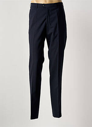 Pantalon droit taille à pinces taille normale bleu HILTL homme