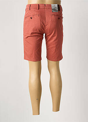 Bermuda coupe droite taille normale rouge MMX homme