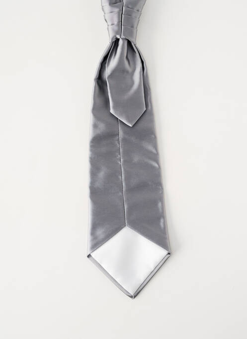 Cravate gris fonce GRÈGE homme