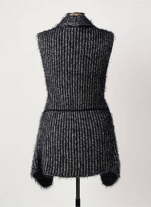 Gilet sans manche coupe cintrée noir HAJO femme