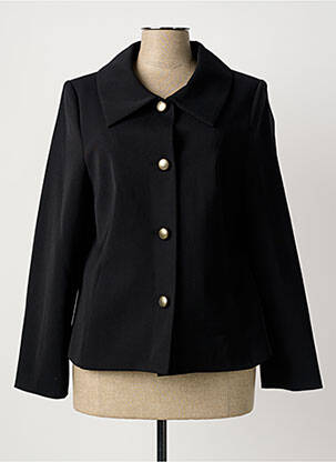 Veste casual epaulette noir FINNKARELIA femme