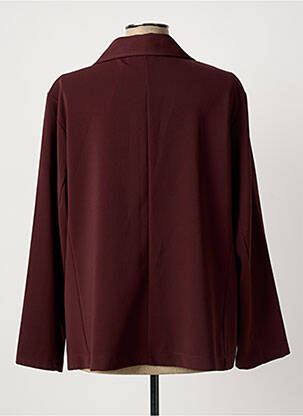Blazer coupe cintrée rouge DEOMINO femme