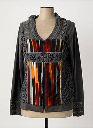 Veste casual coupe cintrée gris QUATTRO femme