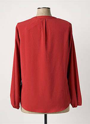 Blouse manches longues manches longues orange DESAIVRE femme