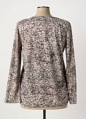 T-shirt manches longues manches longues marron HAJO femme