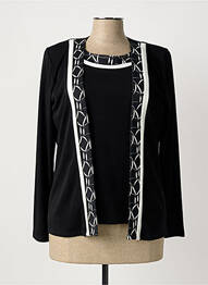 Twin-set coupe cintrée noir NAYAT femme