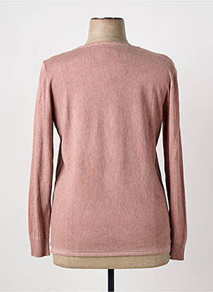 Pull coupe cintrée manches longues rose BARBARA LEBEK femme