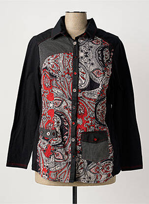 Chemisier noir S.QUISE femme