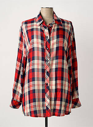 Chemisier rouge DEOMINO femme