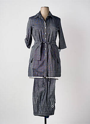 Ensemble pantalon bleu QUATTRO femme
