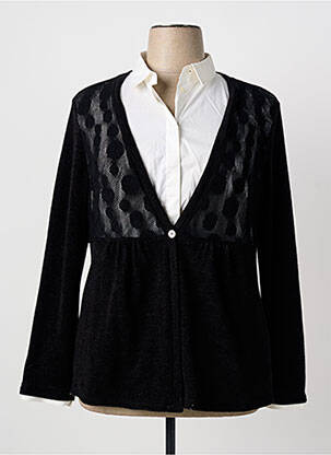 Top noir TITAZEN BLOUSES femme