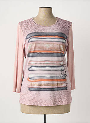 T-shirt rose BARBARA LEBEK femme
