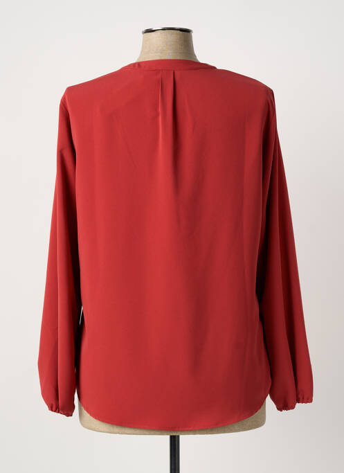 Blouse manches longues manches longues orange DESAIVRE femme