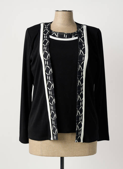 Twin-set coupe cintrée noir NAYAT femme