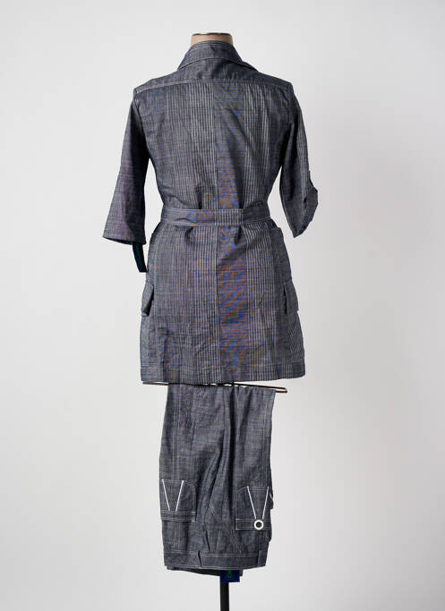 Ensemble pantalon poches bleu QUATTRO femme